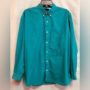 Vtg Acme Clothing Co Warner Bros Oxford Shirt Looney‎ Tunes Skiing Embroidered